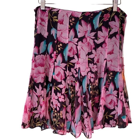 ICE silk mini skirt size 12.  0715 - Picture 1 of 7